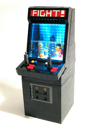 Illustration for article titled Lego Arcade Console